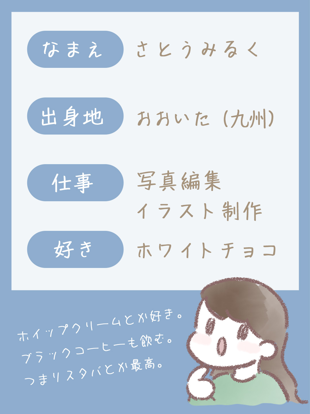 さとうみるく｜プロフィール
