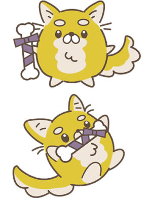 inu 手描きのわんちゃん